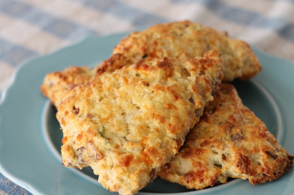 Bacon Cheddar Scones